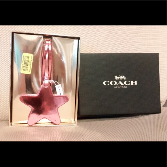 Coach Accessories - 🔥🔥COACH STAR HANGTAG W/GIFT BOX  METALLIC🔥🔥